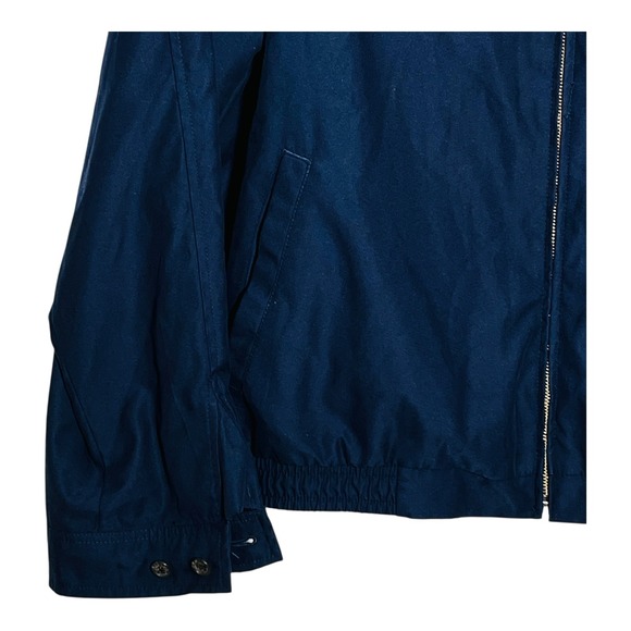 Polo Ralph Lauren XXL Blue Harrington Jacket Full Zip Windbreaker Coat Mens - Picture 3 of 7